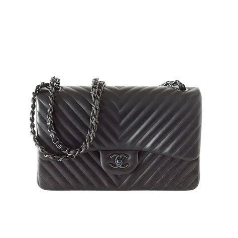 chanel chevron black imitation buy online ioffer|Chanel Chevron Black .